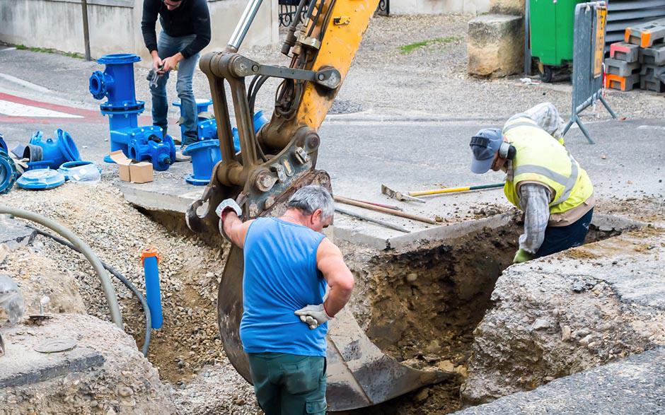 déboucher canalisation egout Marines